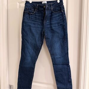 LOFT Women's Deep Indigo Skinny Jeans